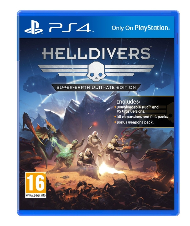 Helldivers: Super-Earth Ultimate Edition (PS4) ryhmässä KODINELEKTRONIIKKA / Pelikonsolit & Tarvikkeet / Sony PlayStation 4 / Peli @ TP E-commerce Nordic AB (C96580)