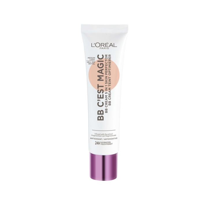 L\'Oréal BB C\'est Magic 30 ml - Keskivaalea BB C\'est Magic 30 ml - Medium Light ryhmässä KAUNEUS JA TERVEYS / Ihonhoito / Kasvot / Kasvovoide @ TP E-commerce Nordic AB (C96607)