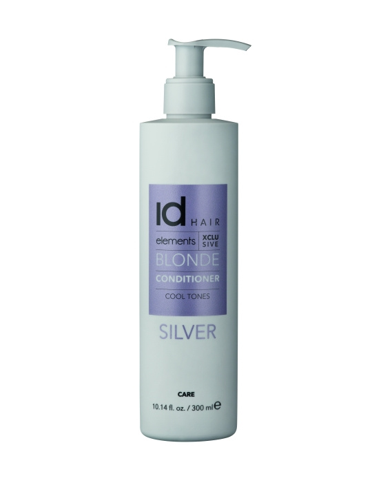 ID Hair Elements Xclusive Silver hoitoaine 300 ml ryhmässä KAUNEUS JA TERVEYS / Hiukset &Stailaus / Hiustenhoito / Hiusväri / Hopeanvärinen hoitoaine @ TP E-commerce Nordic AB (C96630)