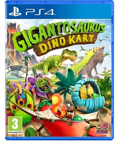 Gigantosaurus: Dino Kart (PS4) ryhmässä KODINELEKTRONIIKKA / Pelikonsolit & Tarvikkeet / Sony PlayStation 4 / Peli @ TP E-commerce Nordic AB (C96650)