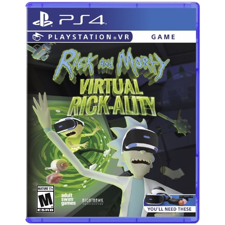 Rick and Morty\'s Virtual Rick-Ality ( Import ) (PS4) ryhmässä KODINELEKTRONIIKKA / Pelikonsolit & Tarvikkeet / Sony PlayStation 4 / Peli @ TP E-commerce Nordic AB (C96651)