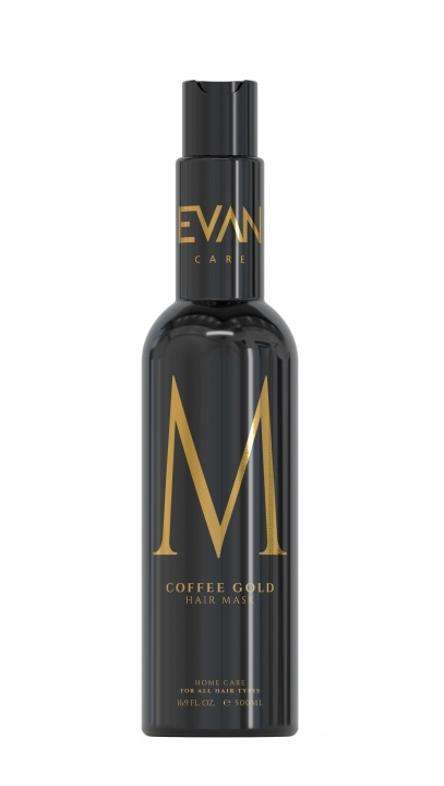 EVAN Coffee Gold 2in1 naamio & hoitoaine 500 ml ryhmässä KAUNEUS JA TERVEYS / Hiukset &Stailaus / Hiustenhoito / Hoitoaine @ TP E-commerce Nordic AB (C96707)