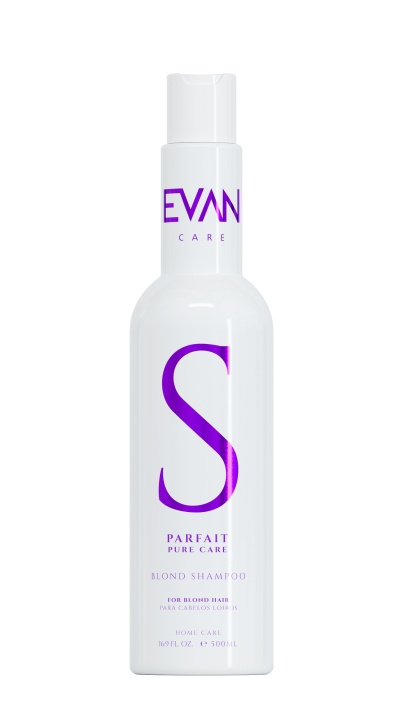 EVAN Parfiat Pure Care Blond Shampoo 500 ml ryhmässä KAUNEUS JA TERVEYS / Hiukset &Stailaus / Hiustenhoito / Shampoo @ TP E-commerce Nordic AB (C96715)