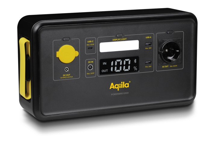 Aqiila Powerbird S300 - Kannettava sähköasema, 294Wh / 300W ryhmässä KOTI, TALOUS JA PUUTARHA / Sähkö & Valaistus / Power stations @ TP E-commerce Nordic AB (C96781)