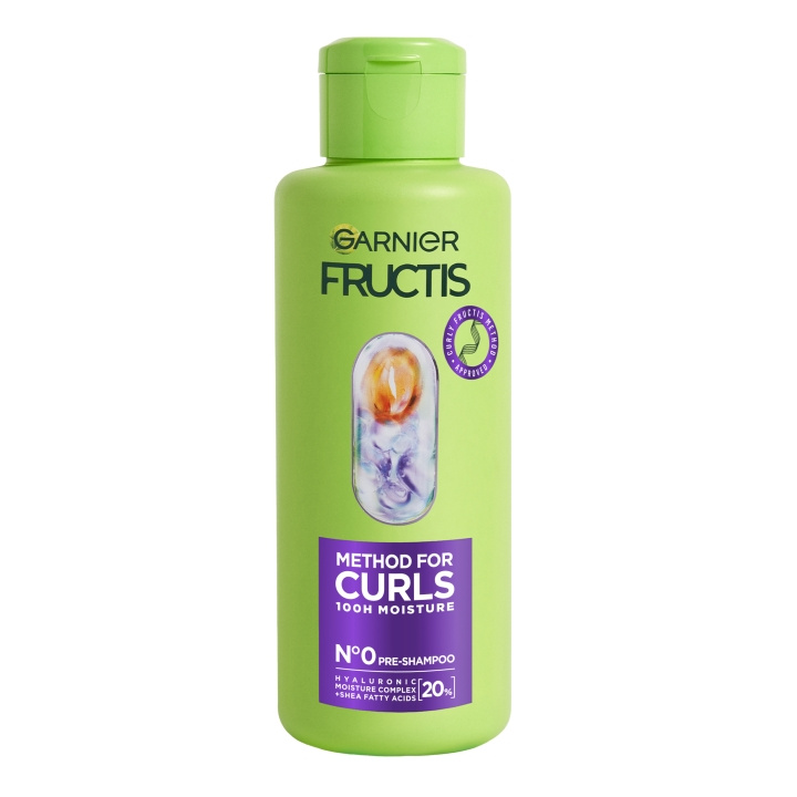 Garnier Fructis Method for Curls esishampoo kiharoille hiuksille - 200 ml ryhmässä KAUNEUS JA TERVEYS / Hiukset &Stailaus / Hiustenhoito / Shampoo @ TP E-commerce Nordic AB (C96802)