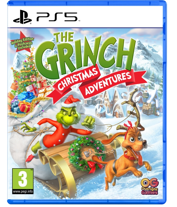 The Grinch: Christmas Adventures Incl. Postcard (PS5) ryhmässä KODINELEKTRONIIKKA / Pelikonsolit & Tarvikkeet / Sony PlayStation 5 / Peli @ TP E-commerce Nordic AB (C96967)