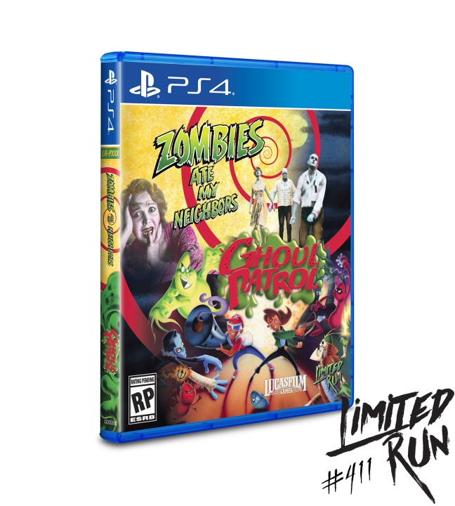 Zombies Ate My Neighbors & Ghoul Patrol (#414) (Import) (PS4) ryhmässä KODINELEKTRONIIKKA / Pelikonsolit & Tarvikkeet / Sony PlayStation 4 / Peli @ TP E-commerce Nordic AB (C96988)