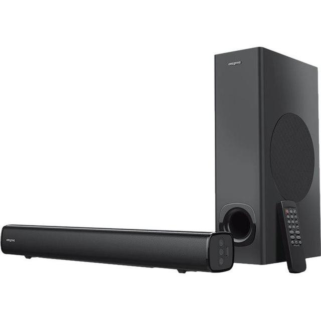 Creative 2.1 Korkean suorituskyvyn soundbar subwooferilla monitorin alla ryhmässä KODINELEKTRONIIKKA / Ääni & Kuva / Kotiteatteri, HiFi ja kannettavat / Soundbars @ TP E-commerce Nordic AB (C97029)