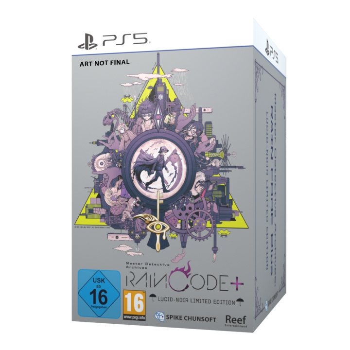 Master Detective Archives: RAIN CODE Plus - Lucid-Noir (Limited Edition) (PS5) ryhmässä KODINELEKTRONIIKKA / Pelikonsolit & Tarvikkeet / Sony PlayStation 5 / Peli @ TP E-commerce Nordic AB (C97049)