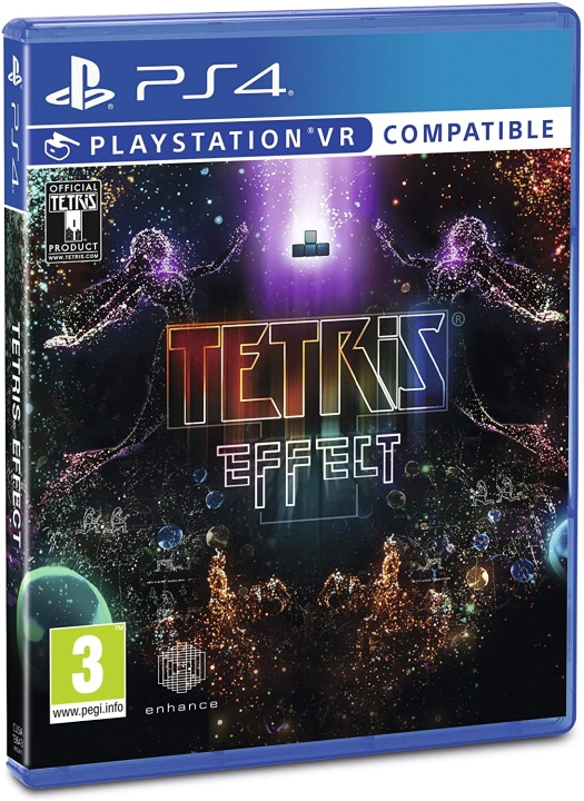 Tetris Effect (PSVR) (PS4) ryhmässä KODINELEKTRONIIKKA / Pelikonsolit & Tarvikkeet / Sony PlayStation 4 / Peli @ TP E-commerce Nordic AB (C97052)