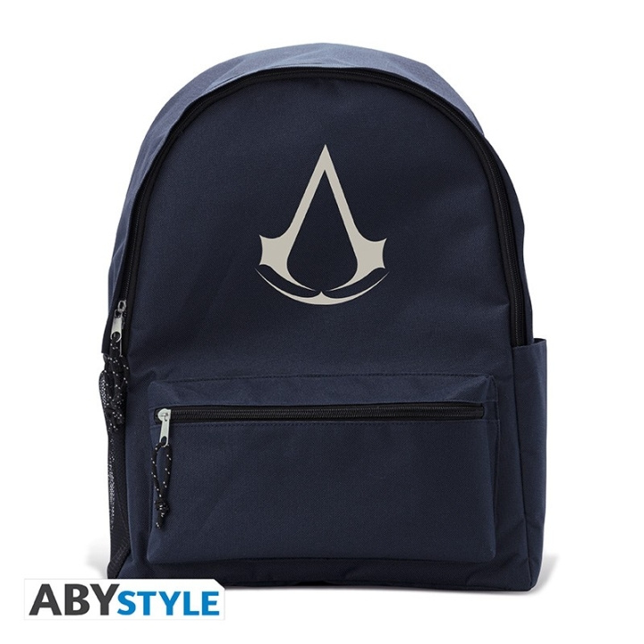 Abysse ASSASSIN\'S CREED - Reppu Crest - kirjonta - kirjonta ryhmässä LELUT, TUOTTEET LAPSILLE JA VAUVOILLE / Matkustus / Laukut / Reput ja rinkat @ TP E-commerce Nordic AB (C97112)