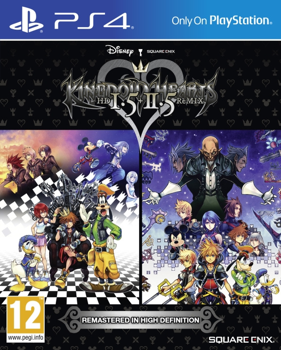 Kingdom Hearts HD 1.5 + 2.5 ReMIX (PS4) ryhmässä KODINELEKTRONIIKKA / Pelikonsolit & Tarvikkeet / Sony PlayStation 4 / Peli @ TP E-commerce Nordic AB (C97149)