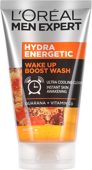 L\'Oréal Paris Men Expert Hydra Energetic Wake Up Boost Wash - 100ml ryhmässä KAUNEUS JA TERVEYS / Ihonhoito / Kasvot / Puhdistus @ TP E-commerce Nordic AB (C97172)