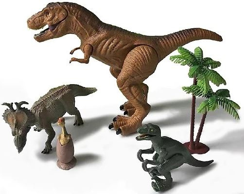 Animal Universe Dinosaurussetti valolla ja äänellä - T-Rex (525005) ryhmässä LELUT, TUOTTEET LAPSILLE JA VAUVOILLE / Leikkikalut, Askartelu &Pelit / Figuurit, miniatyyrit ja tarvikkeet @ TP E-commerce Nordic AB (C97177)