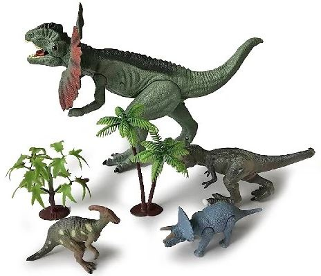 Animal Universe Dinosaurus setti valolla ja äänellä - Dilophosaurus (525007) ryhmässä LELUT, TUOTTEET LAPSILLE JA VAUVOILLE / Leikkikalut, Askartelu &Pelit / Figuurit, miniatyyrit ja tarvikkeet @ TP E-commerce Nordic AB (C97179)