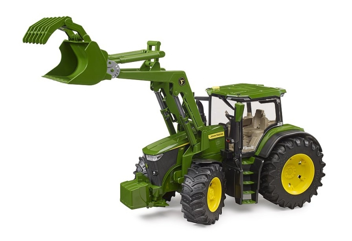 Bruder John Deere 7R 350 etukuormaajalla (03151) ryhmässä LELUT, TUOTTEET LAPSILLE JA VAUVOILLE / Leikkikalut, Askartelu &Pelit / Leikkiautot @ TP E-commerce Nordic AB (C97193)