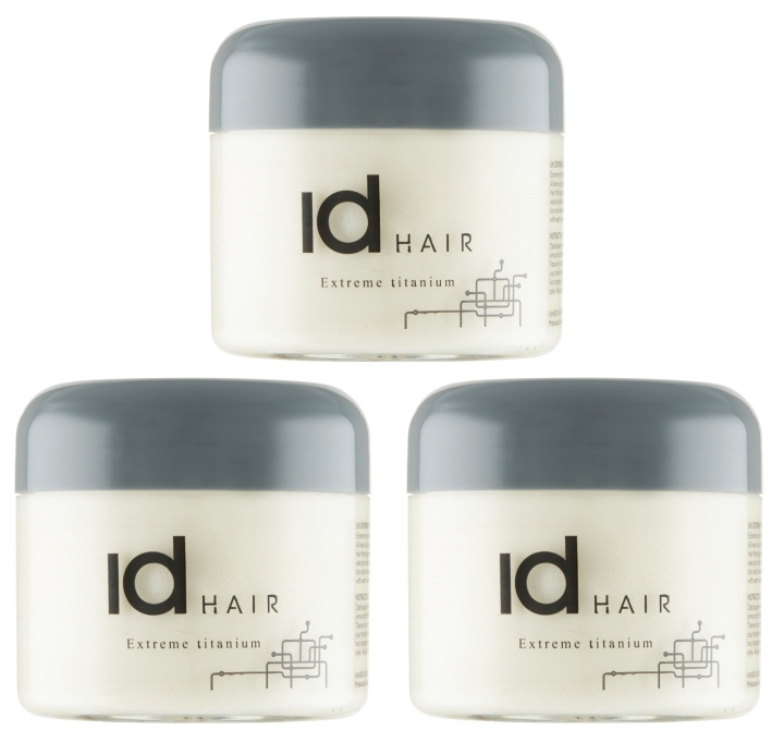 ID Hair Extreme Titanium 100 ml x 3 ryhmässä KAUNEUS JA TERVEYS / Hiukset &Stailaus / Hiusten stailaus / Karvanpoistovaha @ TP E-commerce Nordic AB (C97255)