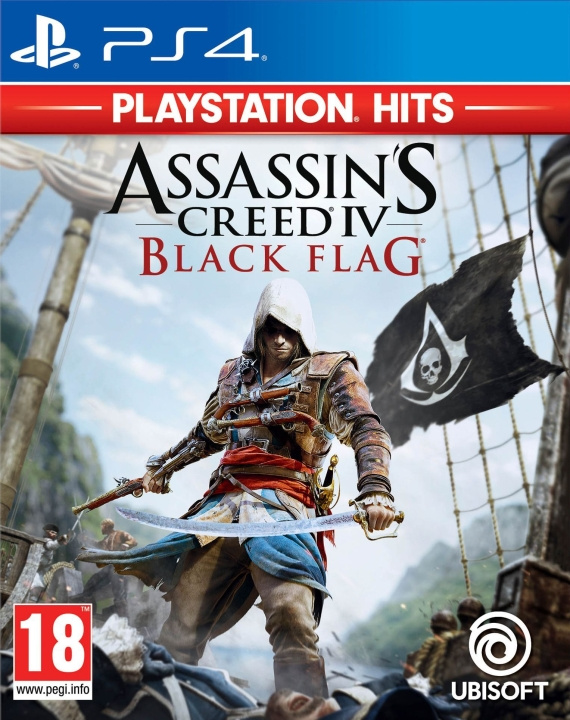 Assassin\'s Creed IV: Black Flag (Playstation Hits) (PS4) ryhmässä KODINELEKTRONIIKKA / Pelikonsolit & Tarvikkeet / Sony PlayStation 4 / Peli @ TP E-commerce Nordic AB (C97280)