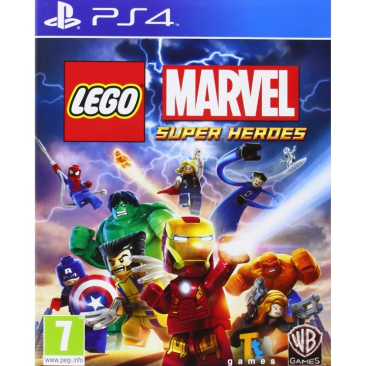 LEGO Marvel Super Heroes (PS4) ryhmässä KODINELEKTRONIIKKA / Pelikonsolit & Tarvikkeet / Sony PlayStation 4 / Peli @ TP E-commerce Nordic AB (C97390)