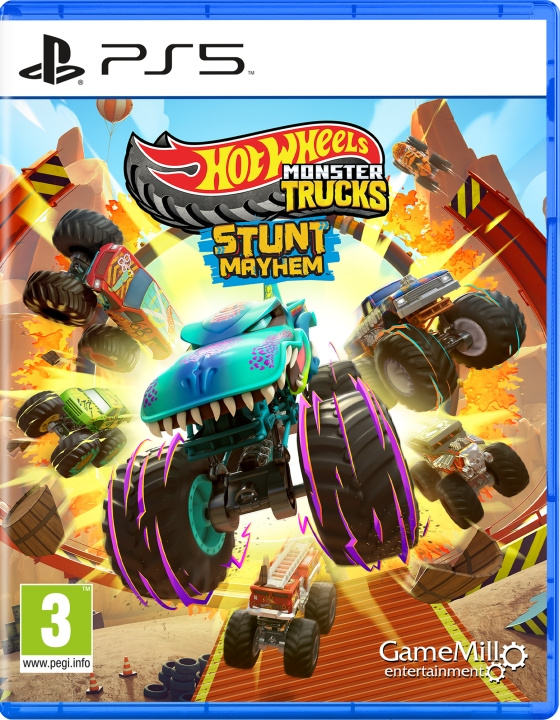 Hot Wheels Monster Trucks: Stunt Mayhem (PS5) ryhmässä KODINELEKTRONIIKKA / Pelikonsolit & Tarvikkeet / Sony PlayStation 5 / Peli @ TP E-commerce Nordic AB (C97394)