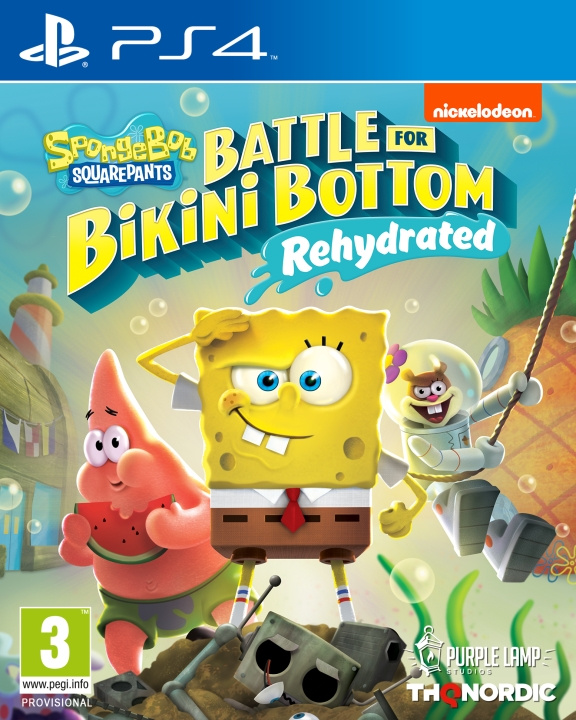 Spongebob SquarePants: Battle for Bikini Bottom - Rehydrated (PS4) ryhmässä KODINELEKTRONIIKKA / Pelikonsolit & Tarvikkeet / Sony PlayStation 4 / Peli @ TP E-commerce Nordic AB (C97427)