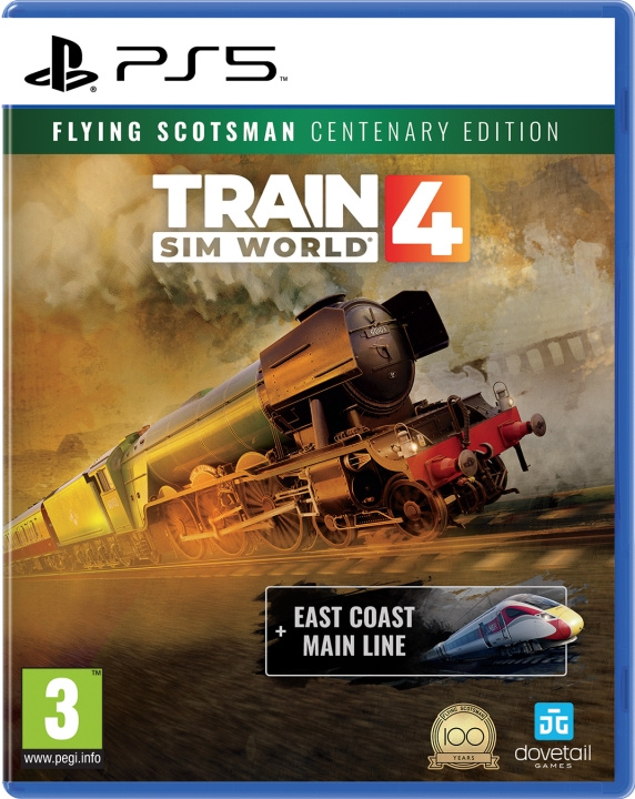 Train Sim World 4 includes Flying Scotsman (Centenary Edition) (PS5) ryhmässä KODINELEKTRONIIKKA / Pelikonsolit & Tarvikkeet / Sony PlayStation 5 / Peli @ TP E-commerce Nordic AB (C97460)