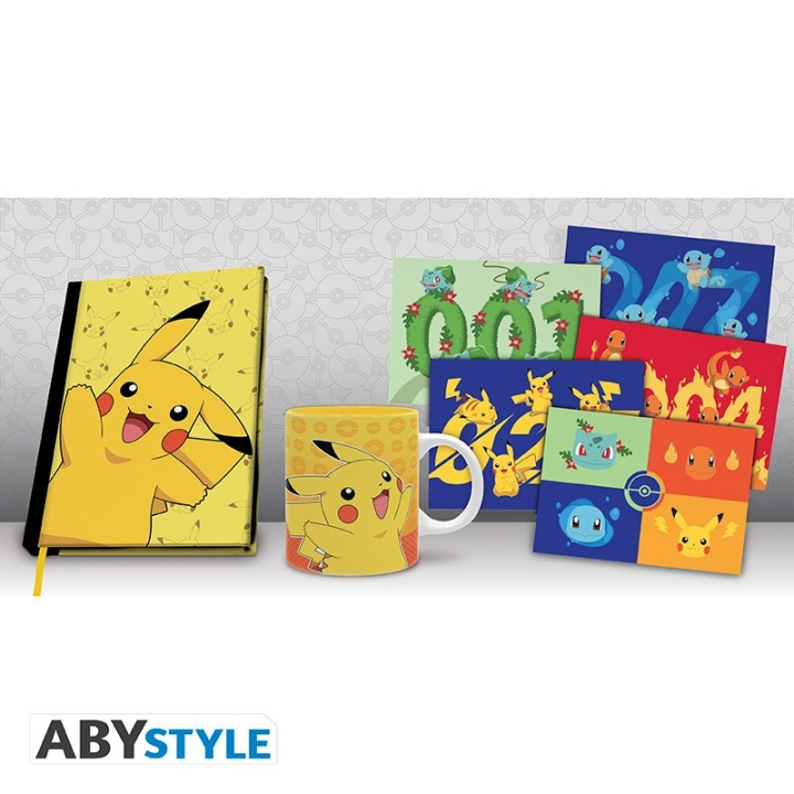 Abysse POKEMON - Pck A5 muistikirja + muki320ml + postikortit Pikachu ryhmässä URHEILU, VAPAA-AIKA JA HARRASTUS / Hauskat tavarat / Keräilyesineet @ TP E-commerce Nordic AB (C97468)