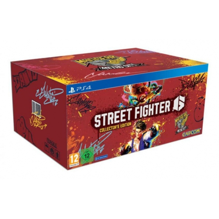 Street Fighter 6 (Collectors Edition) (PS4) ryhmässä KODINELEKTRONIIKKA / Pelikonsolit & Tarvikkeet / Sony PlayStation 4 / Peli @ TP E-commerce Nordic AB (C97473)