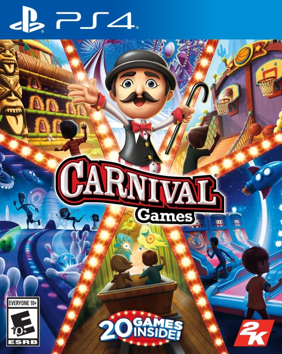 2K Games Carnival Games (tuonti) ryhmässä KODINELEKTRONIIKKA / Pelikonsolit & Tarvikkeet / Sony PlayStation 4 / Peli @ TP E-commerce Nordic AB (C97481)