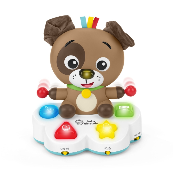 Baby Einstein Drum & Learn Dean™ musiikillinen oppimislelu - (BE-16830) ryhmässä LELUT, TUOTTEET LAPSILLE JA VAUVOILLE / Lelut vauvoille (0-3v) / Toiminnalliset lelut @ TP E-commerce Nordic AB (C97490)