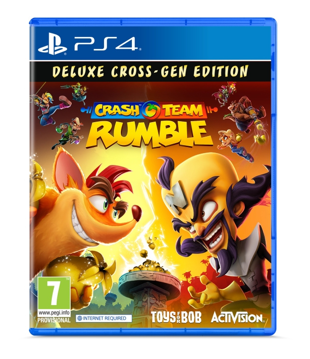 Crash Team Rumble - Deluxe Edition (PS4) ryhmässä KODINELEKTRONIIKKA / Pelikonsolit & Tarvikkeet / Sony PlayStation 4 / Peli @ TP E-commerce Nordic AB (C97516)