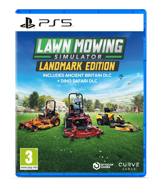 Lawn Mowing Simulator - Landmark Edition (PS5) ryhmässä KODINELEKTRONIIKKA / Pelikonsolit & Tarvikkeet / Sony PlayStation 5 / Peli @ TP E-commerce Nordic AB (C97523)