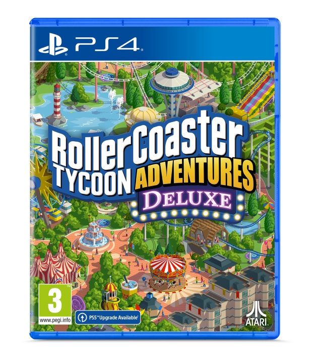 RollerCoaster Tycoon (Adventures Deluxe) (PS4) ryhmässä KODINELEKTRONIIKKA / Pelikonsolit & Tarvikkeet / Sony PlayStation 4 / Peli @ TP E-commerce Nordic AB (C97528)