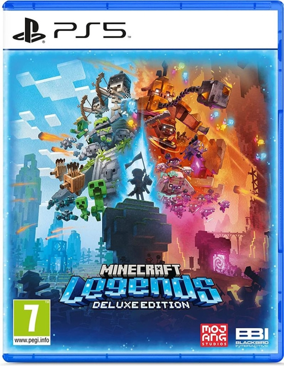 Minecraft Legends (Deluxe Edition) (PS5) ryhmässä KODINELEKTRONIIKKA / Pelikonsolit & Tarvikkeet / Sony PlayStation 5 / Peli @ TP E-commerce Nordic AB (C97551)