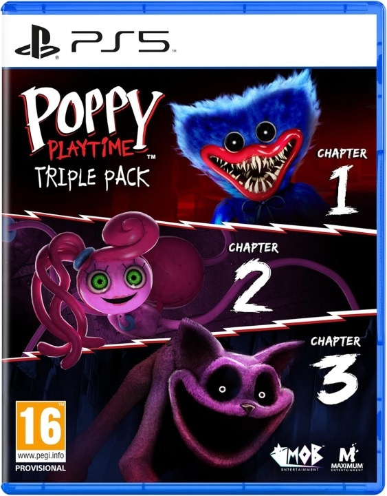 Poppy Playtime Triple Pack (PS5) ryhmässä KODINELEKTRONIIKKA / Pelikonsolit & Tarvikkeet / Sony PlayStation 5 / Peli @ TP E-commerce Nordic AB (C97562)