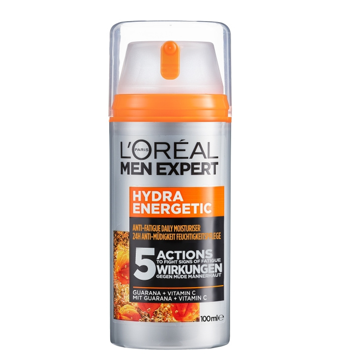 L\'Oréal Men Expert Hydra Energetic Pump - Kasvovoide 100 ml ryhmässä KAUNEUS JA TERVEYS / Ihonhoito / Kasvot / Kasvovoide @ TP E-commerce Nordic AB (C97572)