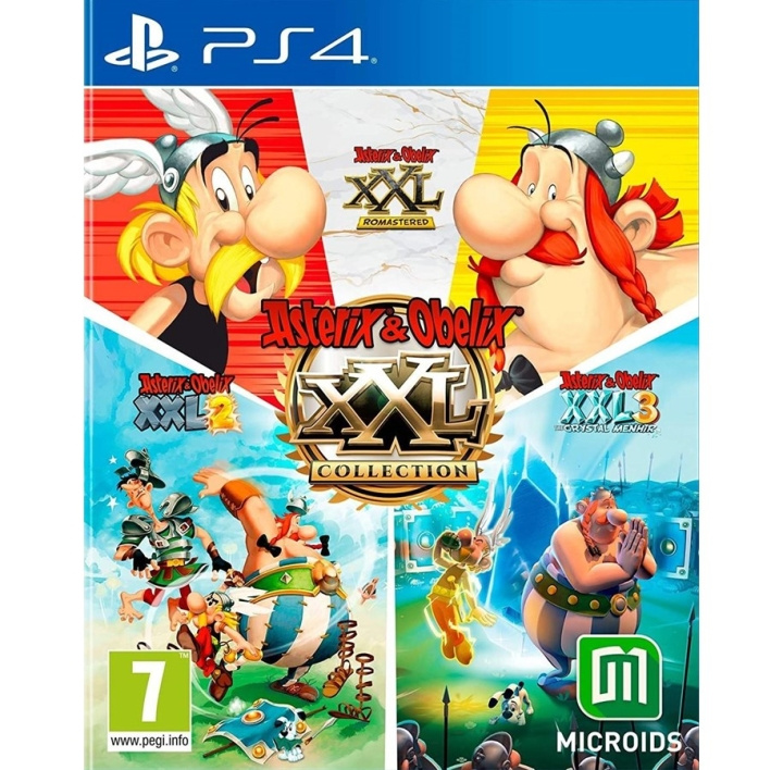 ASTERIX & OBELIX - COLLECTION (XXL 1/2/3) (PS4) ryhmässä KODINELEKTRONIIKKA / Pelikonsolit & Tarvikkeet / Sony PlayStation 4 / Peli @ TP E-commerce Nordic AB (C97577)