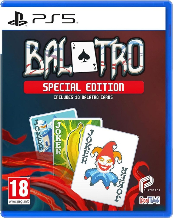 Balatro (Special Edition) (PS5) ryhmässä KODINELEKTRONIIKKA / Pelikonsolit & Tarvikkeet / Sony PlayStation 5 / Peli @ TP E-commerce Nordic AB (C97587)