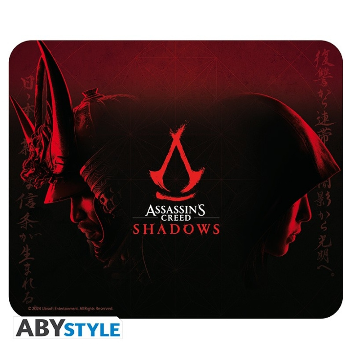 Abysse ASSASSIN\'S CREED - Pehmeä hiirimatto - Varjot Yasuke & Naoe ryhmässä TIETOKOONET & TARVIKKEET / GAMING / Hiirimatot @ TP E-commerce Nordic AB (C97594)