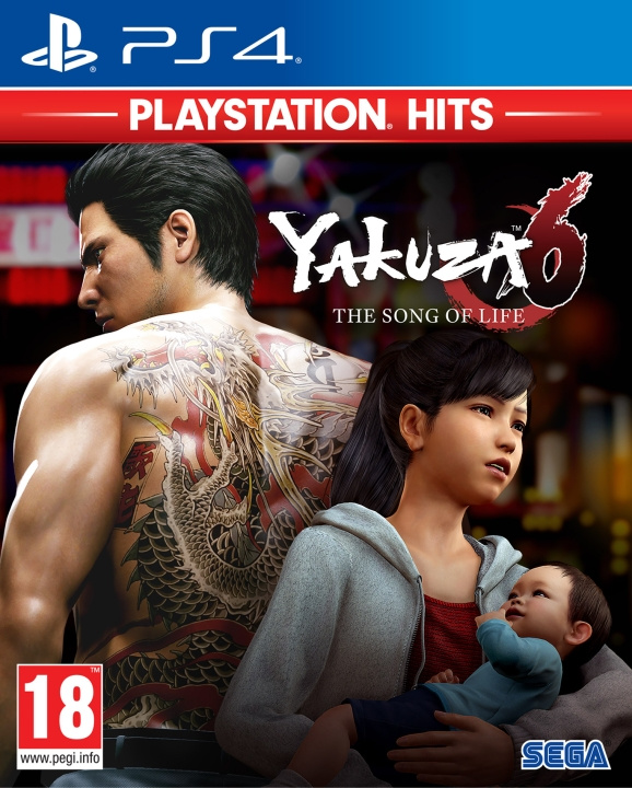 Yakuza 6: The Song of Life (PlayStation Hits) (PS4) ryhmässä KODINELEKTRONIIKKA / Pelikonsolit & Tarvikkeet / Sony PlayStation 4 / Peli @ TP E-commerce Nordic AB (C97618)