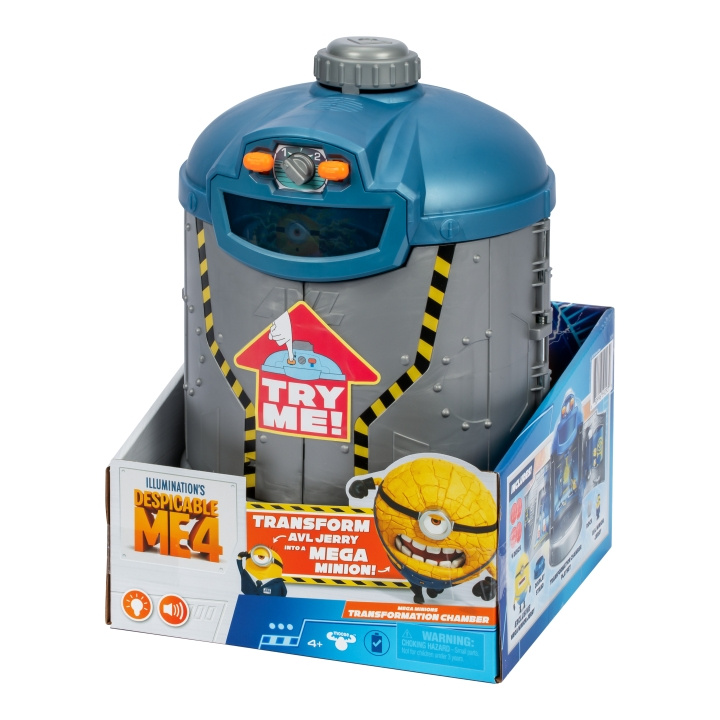 Despicable Me 4 - Leikkisarja Mega Minions muodonmuutoskammio (20326) ryhmässä LELUT, TUOTTEET LAPSILLE JA VAUVOILLE / Leikkikalut, Askartelu &Pelit / Figuurit, miniatyyrit ja tarvikkeet @ TP E-commerce Nordic AB (C97692)