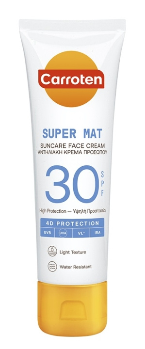 Carroten Face Super Mat Cream SPF 30 50 ml ryhmässä KAUNEUS JA TERVEYS / Ihonhoito / Rusketus / Aurinkosuoja @ TP E-commerce Nordic AB (C97694)