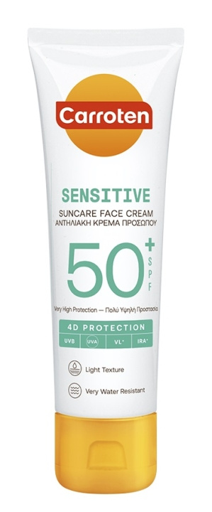 Carroten Face Sensicare -kasvovoide SPF 50 50 ml ryhmässä KAUNEUS JA TERVEYS / Ihonhoito / Rusketus / Aurinkosuoja @ TP E-commerce Nordic AB (C97698)