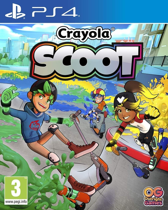 Crayola Scoot (PS4) ryhmässä KODINELEKTRONIIKKA / Pelikonsolit & Tarvikkeet / Sony PlayStation 4 / Peli @ TP E-commerce Nordic AB (C97791)