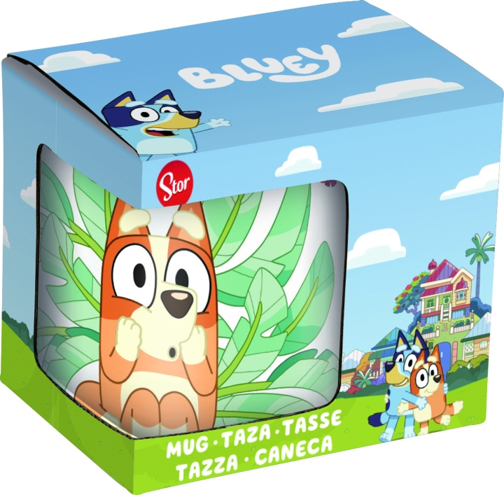 Bluey Bluey Stor - Keraaminen muki 236 ml - (88051) ryhmässä LELUT, TUOTTEET LAPSILLE JA VAUVOILLE / Syö ja juo / Tuttipullot & Tarvikkeet @ TP E-commerce Nordic AB (C97804)