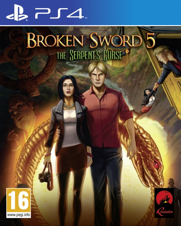 Broken Sword 5: The Serpent\'s Curse (PS4) ryhmässä KODINELEKTRONIIKKA / Pelikonsolit & Tarvikkeet / Sony PlayStation 4 / Peli @ TP E-commerce Nordic AB (C97807)