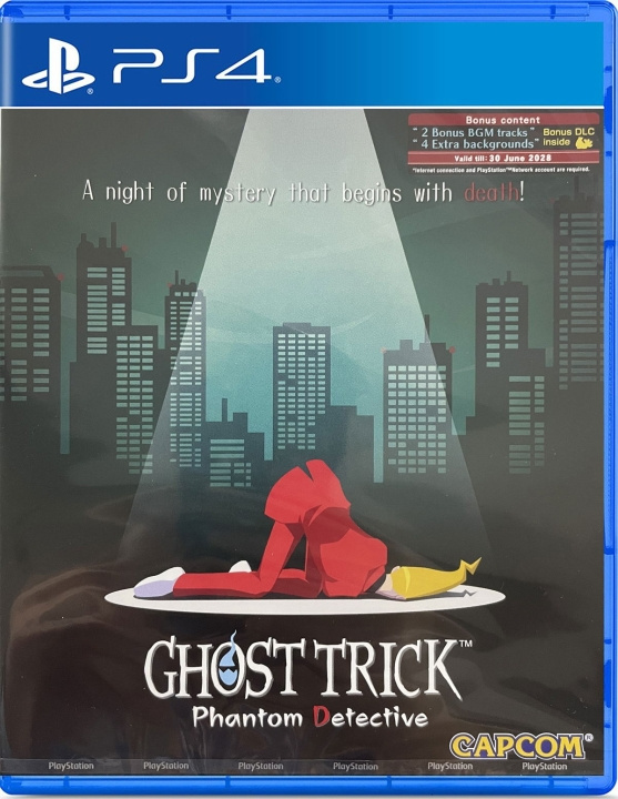 Ghost Trick: Phantom Detective (Import) (PS4) ryhmässä KODINELEKTRONIIKKA / Pelikonsolit & Tarvikkeet / Sony PlayStation 4 / Peli @ TP E-commerce Nordic AB (C97809)