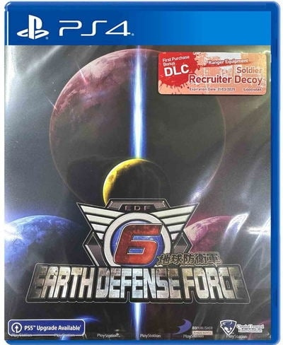 Soft Source Earth Defense Force 6 (Tuonti) ryhmässä KODINELEKTRONIIKKA / Pelikonsolit & Tarvikkeet / Sony PlayStation 4 / Peli @ TP E-commerce Nordic AB (C97828)