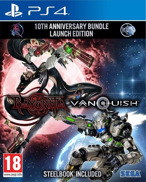 Bayonetta & Vanquish 10th Anniversary Bundle (Launch Edition) (PS4) ryhmässä KODINELEKTRONIIKKA / Pelikonsolit & Tarvikkeet / Sony PlayStation 4 / Peli @ TP E-commerce Nordic AB (C97834)