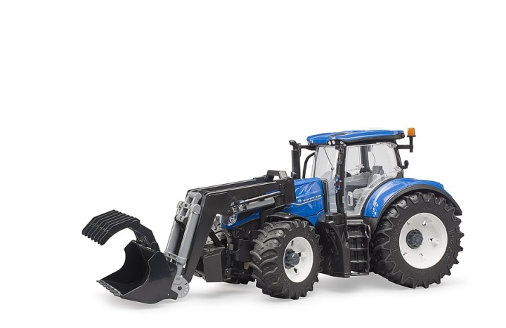 Bruder New Holland T7.315 etukuormaajalla (03121) ryhmässä LELUT, TUOTTEET LAPSILLE JA VAUVOILLE / Leikkikalut, Askartelu &Pelit / Leikkiautot @ TP E-commerce Nordic AB (C97854)